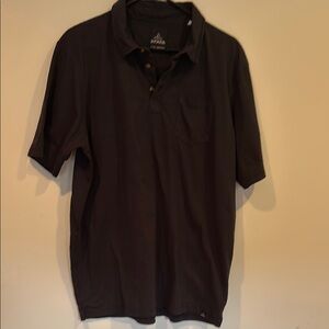 Prana Men's Navy Polo Shirt, XL